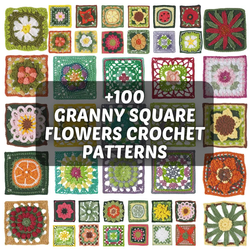 1500+ Digital Crochet Pattern Bundle