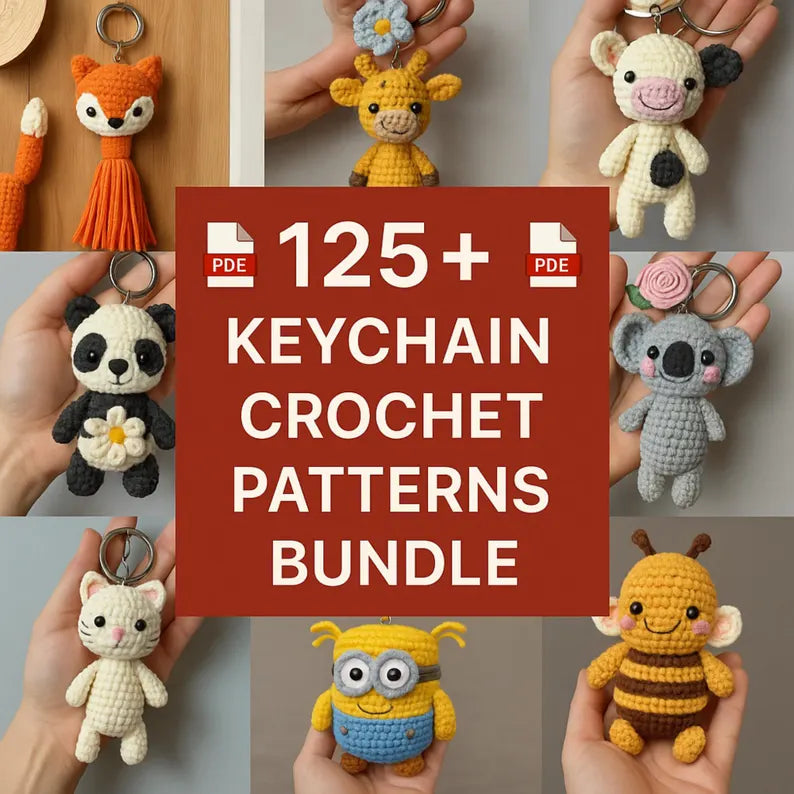 1500+ Digital Crochet Pattern Bundle