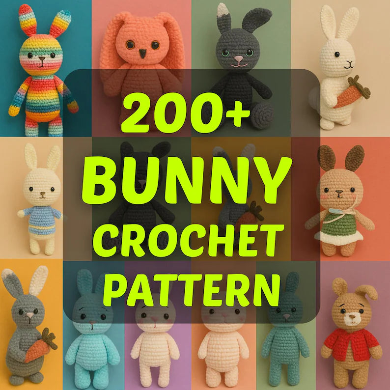 1500+ Digital Crochet Pattern Bundle